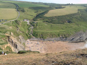 Mwnt Beach near Cardigan, West Wales